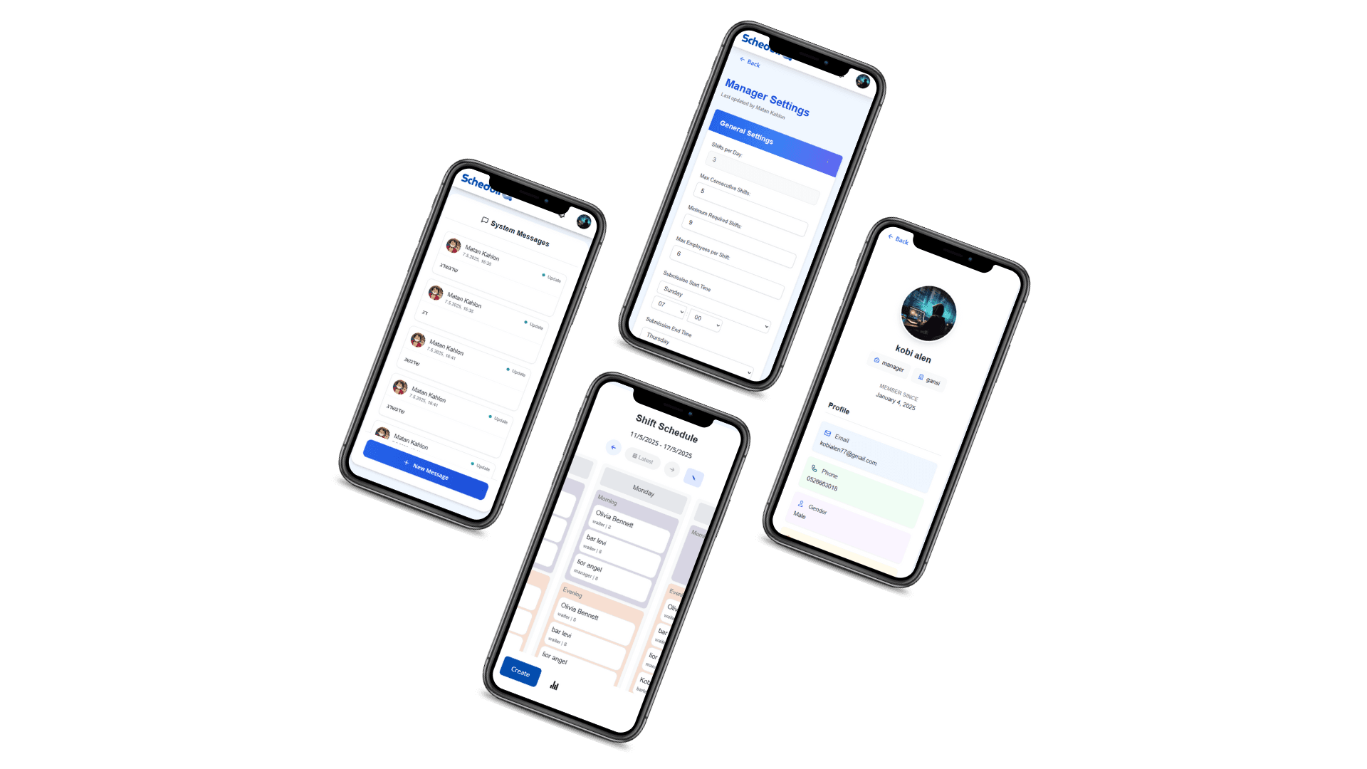 ScheduliQ mobile app